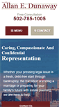 Mobile Screenshot of dunawaylawoffice.com